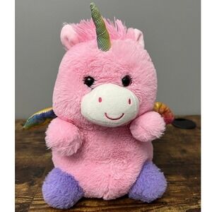 Kellytoy Fantasy Pets Pink & Purple Unicorn Plush